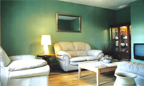 Island View House Caavan - Sitting Room